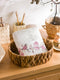 Flower Printed Cotton Face Towel 50X80 Cm